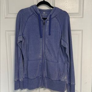 Women's Purple Zip-Up Hoodie